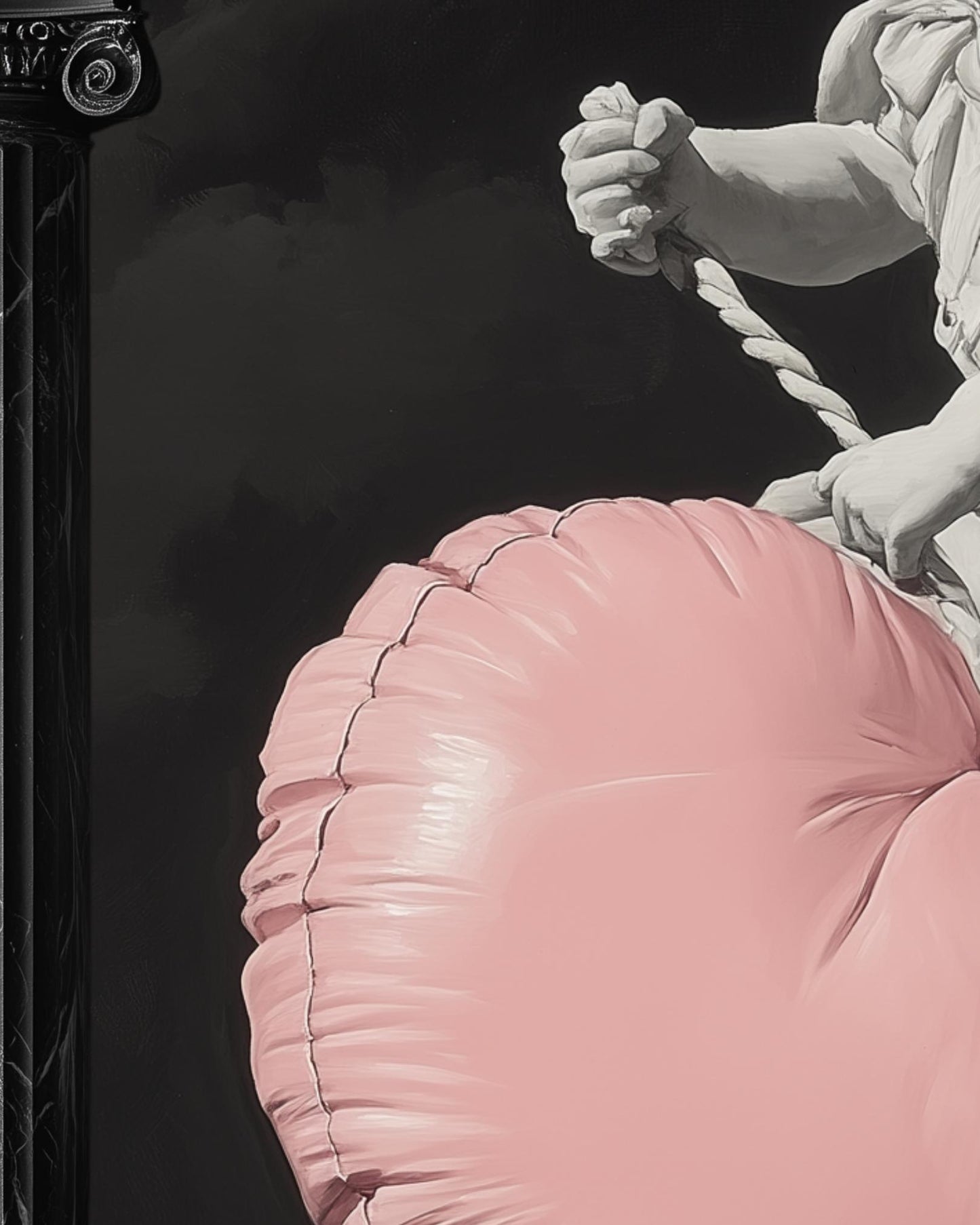 Cupidon 60cm x 60cm