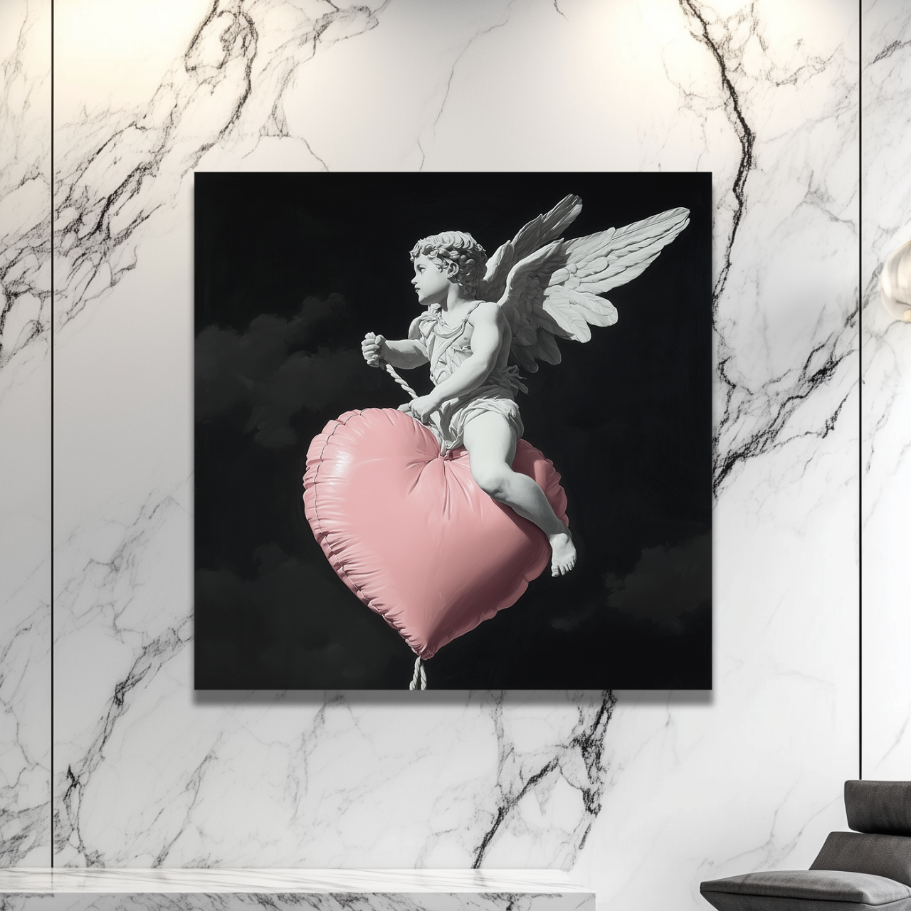 Cupidon 60cm x 60cm