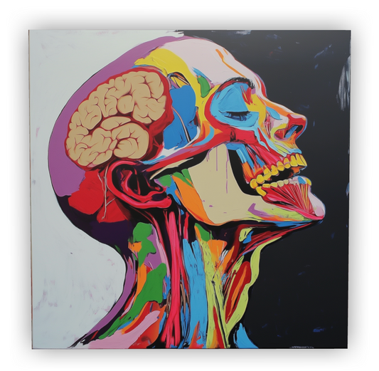 Neon Skull